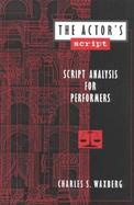 The Actor's Script Script Analysis for Performers cover