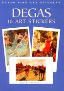 Degas 16 Art Stickers cover