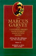 The Marcus Garvey and Universal Negro Improvement Association Papers Africa for the Africans 1921-1922 (volume9) cover