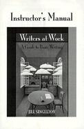 Writers at Work A Guide to Basic Writing cover