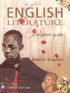 English Literature A Student Guide cover
