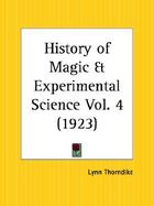 History of Magic & Experimental Science 1923 cover