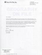 Geography on File 2000 Update cover