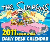 Simpsons 2011 Laugh-a-day CalendarThe cover