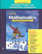 Glencoe Mathematics - Applications and Concepts - Course 2 - WebQuests, Projects, and Interdisciplinary Investigations cover