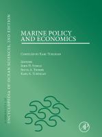 Marine Policy & Economics A Derivative of the Encyclopedia of Ocean Sciences cover