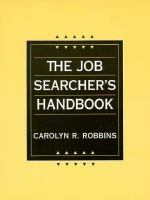 The Job Searcher's Handbook cover