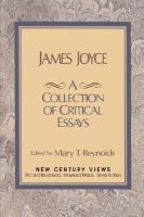 James Joyce A Collection of Critical Essays cover