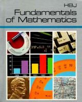 Hbj Fundamentals of Math cover