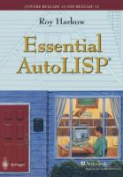 Essential AutoLISP cover