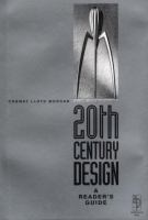20th Century Design A Reader's Guide cover