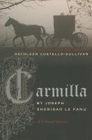Carmilla : A Critical Edition cover