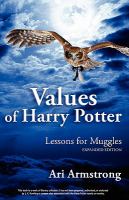 Values of Harry Potter : Lessons for Muggles, Expanded Edition cover