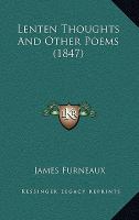 Lenten Thoughts and Other Poems cover