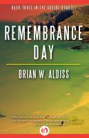 Remembrance Day cover