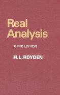 Real Analysis cover
