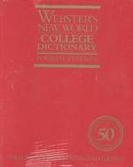 Websters New World College Dictionary Deluxe Leather Bound and Gilded cover