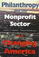Philanthropy and the Nonprofit Sector in a Changing America cover