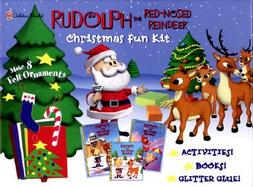Rudolph the Red-Nosed Reindeer: Holly Jolly Holiday Box with Book and Puzzle cover