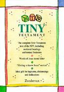 New International Version Tiny Testament/Blue Imitation Leather/Giftbox cover