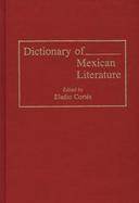 Dictionary of Mexican Literature cover