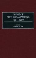 Women's Press Organizations, 1881-1999 cover