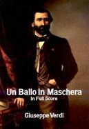 UN Ballo in Maschera in Full Score cover