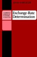 Exchange Rate Determination cover