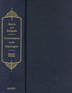 Concordance to the Septuagint cover