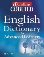 Collins Cobuild English Dictionary for Advanced Learners cover
