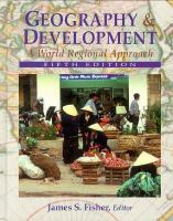 Geography and Development: A World Regional Approach cover