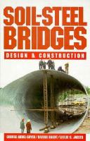 Soil-Steel Bridges: Design and Construction cover