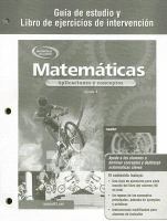 Mathematics: Applications and Concepts, Course 1, Spanish Study Guide and Intervention Workbook cover