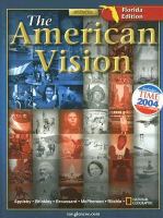 The American Vision - Florida Edition cover