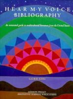Hear My Voice A Bibliography cover
