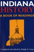 Indiana History A Book of Readings cover