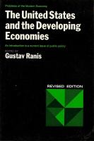 The United States and the Developing Economies cover