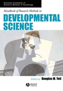 Handbook Of Research Methods In Developmental Science cover
