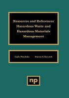 Resources and References Hazardous Waste and Hazardous Materials Management cover