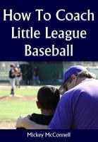 How to Coach Little League Baseball cover