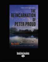 The Reincarnation of Peter Proud : (No Subtitle) cover