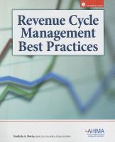 Revenue Cycle Management-W/cd cover