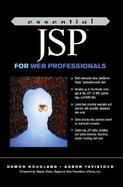 Essential JSP for Web Professionals cover