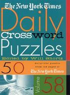 The New York Times Daily Crossword Puzzles (volume58) cover