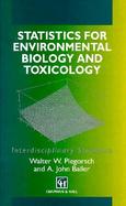 Statistics for Environmental Biology and Toxicology cover