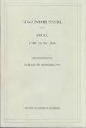 Logik Vorlesung 1896 cover