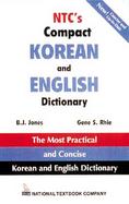 NTC's Compact Korean and English Dictionary cover