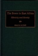 The Boers in East Africa Ethnicity and Identity cover