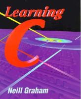 Learning C cover