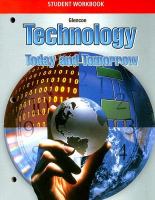 Technology: Today and Tomorrow, Student Workbook cover